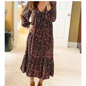 Old Navy Floral Midi Dress